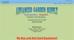 Desktop Screenshot of advancedgardensupplymo.com